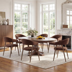 EOP Modern Linen Fabric Dining Chairs Set of 2, Upholstered Kitchen Chair with Metal Leg for Dining Room Restaurant