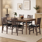 EOP Folding Dining Chairs Set of 2, Wooden Foldable Dining Room Chairs for Kitchen & Small Spaces, Mid Century Modern Upholstered Kitchen chairs, No Assembly Required, Beige