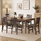 EOP Folding Dining Chairs Set of 2, Wooden Foldable Dining Room Chairs for Kitchen & Small Spaces, Mid Century Modern Upholstered Kitchen chairs, No Assembly Required, Beige